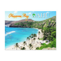 Hanauma Bay, Oahu - Snorkeler's Paradise Postcards