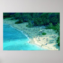 Hanauma Bay Shoreline Poster
