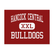 Hancock Central - Bulldogs - High - Sparta Georgia Post Card