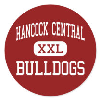 Hancock Central - Bulldogs - High - Sparta Georgia Sticker