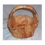 hand carved wood basket photo sculptures