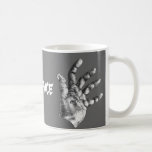 hand face coffee mugs