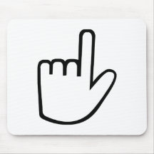 Hand finger mousepad