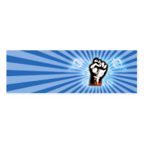 Hand Fist Fantasy (Blue) Business Card