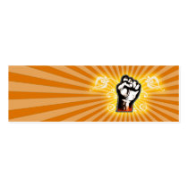 Hand Fist Fantasy (Orange) Business Card