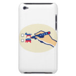Hand Holding Pen Voting American Election casemate cases