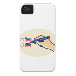 Hand Holding Pen Voting American Election casemate cases