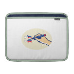 Hand Holding Pen Voting American Election ipad sleeves