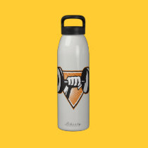 Hand Lifting Dumbbell Retro water bottles