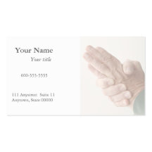 hand numbness business card