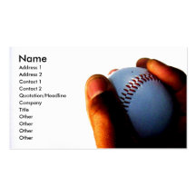 Hand of an Athlete Business Cards