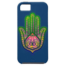 Hand of Fatima iPhone 5 Cases