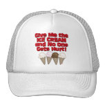 Hand over Ice Cream Hats