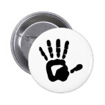 Hand Pinback Button