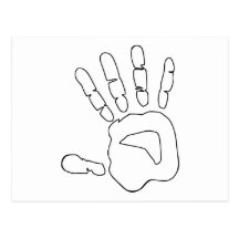 Hand Post Card