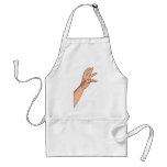 Hand Raised ~ Hand Sign and Gestures Apron
