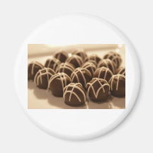 Hand-Rolled Peanut Butter Balls... Fridge Magnets