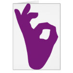Hand - Sign Cards