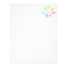 Hand Talk Letterhead