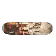 Hand Tools in Machine Shop Skate Board Decks