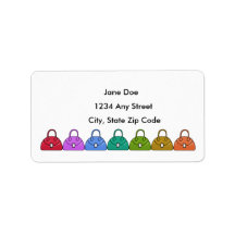 Handbags Address Avery Label
