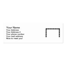 Handball Goal Business Card Template