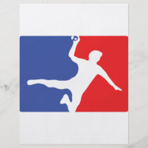 Handball Legend icon Full Color Flyer