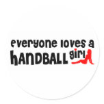 Handball stickers