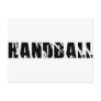 handball text post cards
