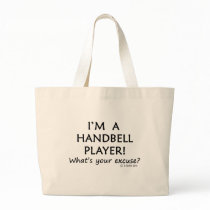 Handbell Player Excuse Tote Bag