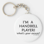Handbell Player Excuse Keychains
