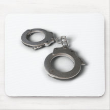 Handcuffs Mouse Pads
