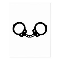 Handcuffs postcards