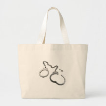 Handcuffs Tote Bag