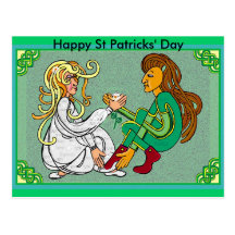 Handfast marriage, Happy St Patricks' Day Postcards