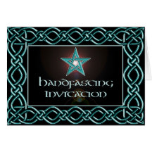 Handfasting Invitation Set Greeting Card