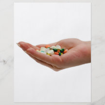 Handful of medicine full color flyer