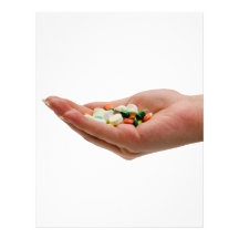 Handful of medicine letterhead