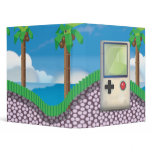 Handheld Game Console 3 Ring Binder