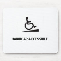 HANDICAP A MOUSE PAD