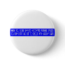 HANDICAP PARKING PHRASES 2 PINBACK BUTTON