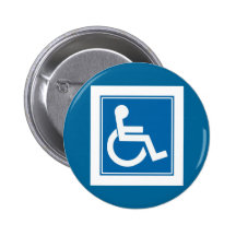 Handicap Sign Button