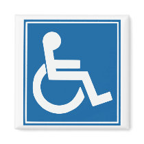 Handicap Sign Magnets