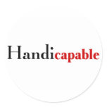Handicapable stickers