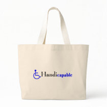 Handicapable (Wheelchair) Tote Bags