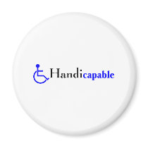 Handicapable (Wheelchair) Refrigerator Magnet