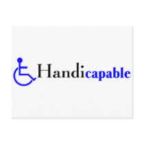 Handicapable (Wheelchair) Post Cards