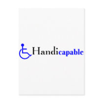 Handicapable (Wheelchair) Postcards