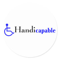 Handicapable (Wheelchair) Sticker