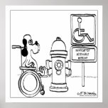Handicapped Accessible Hydrant posters